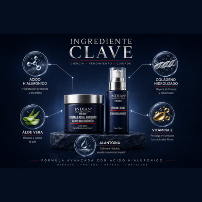 Marketgo Men I Pack facial Antiedad para hombre